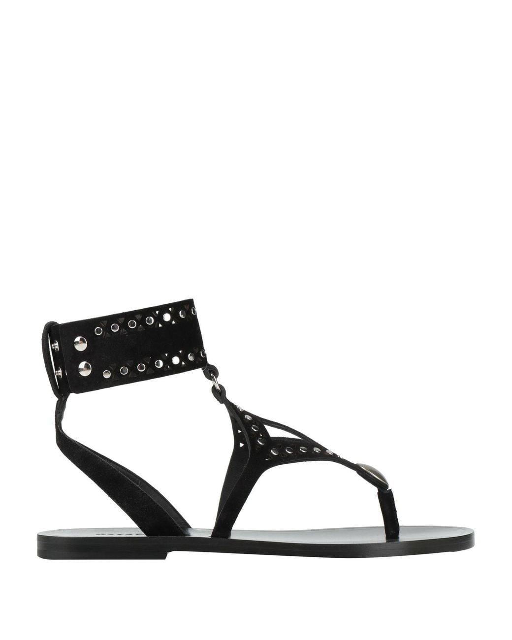 Isabel Marant Black Thong Sandal
