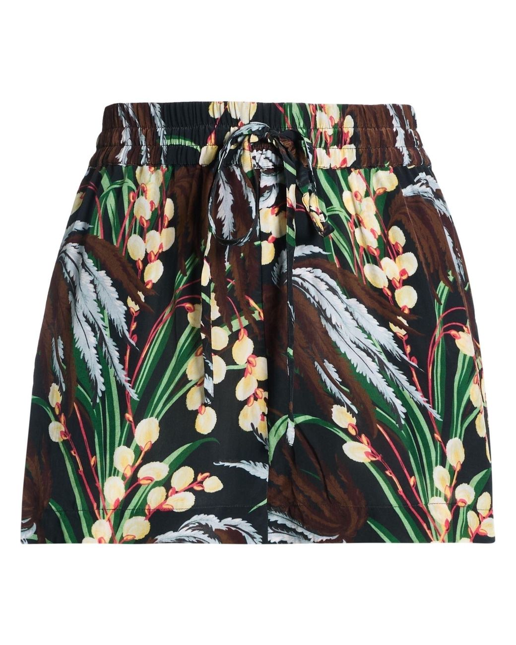 P.A.R.O.S.H. Green P.A.R.O..H. Shorts & Bermuda Shorts