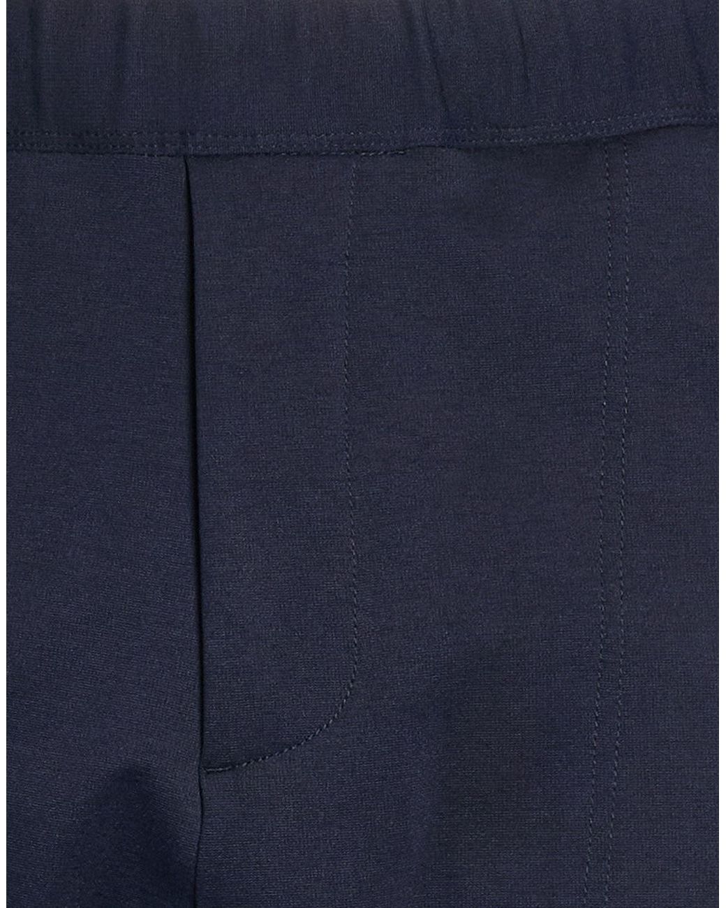 Lardini Blue Easy Wear Midnight Pants Cotton, Polyamide, Elastane for men
