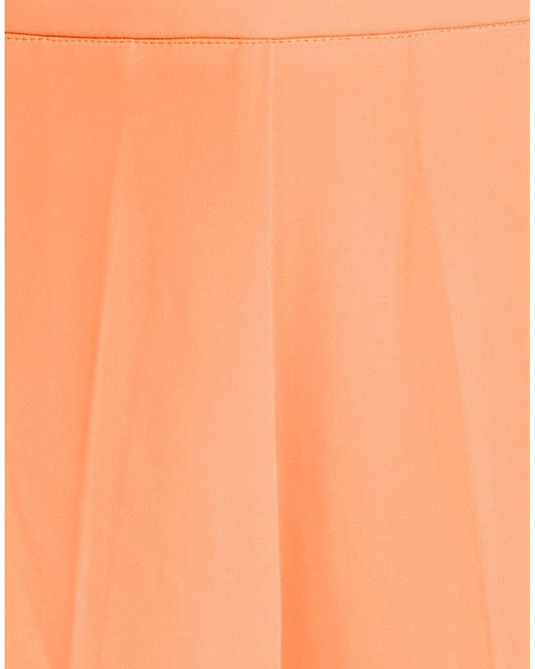 SILENCE LIMITED Orange Pants Polyester, Elastane