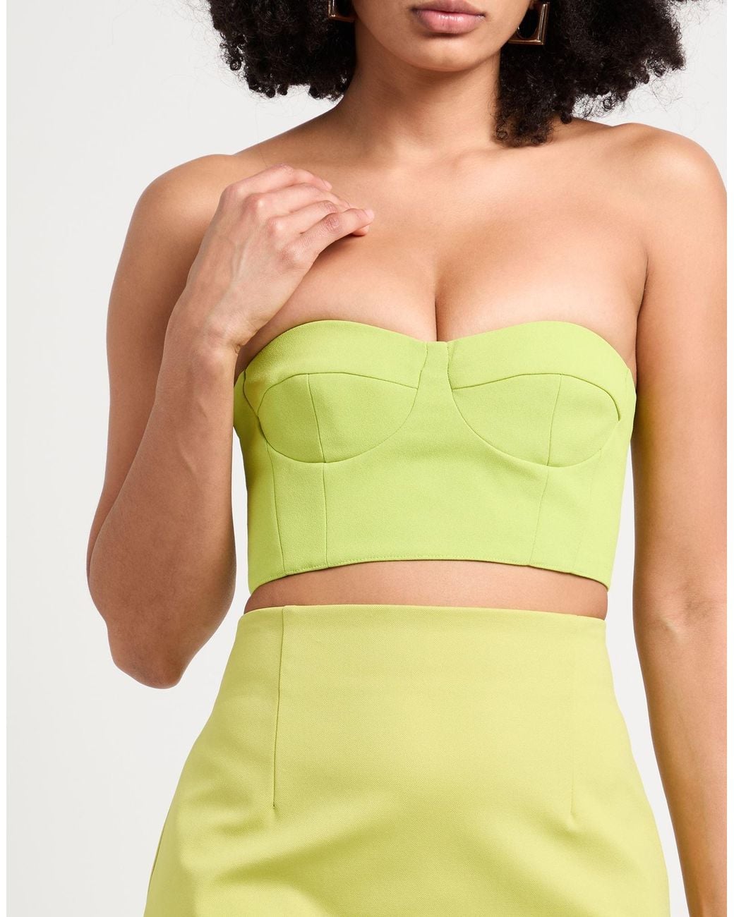 MAX&Co. Yellow Top Polyester