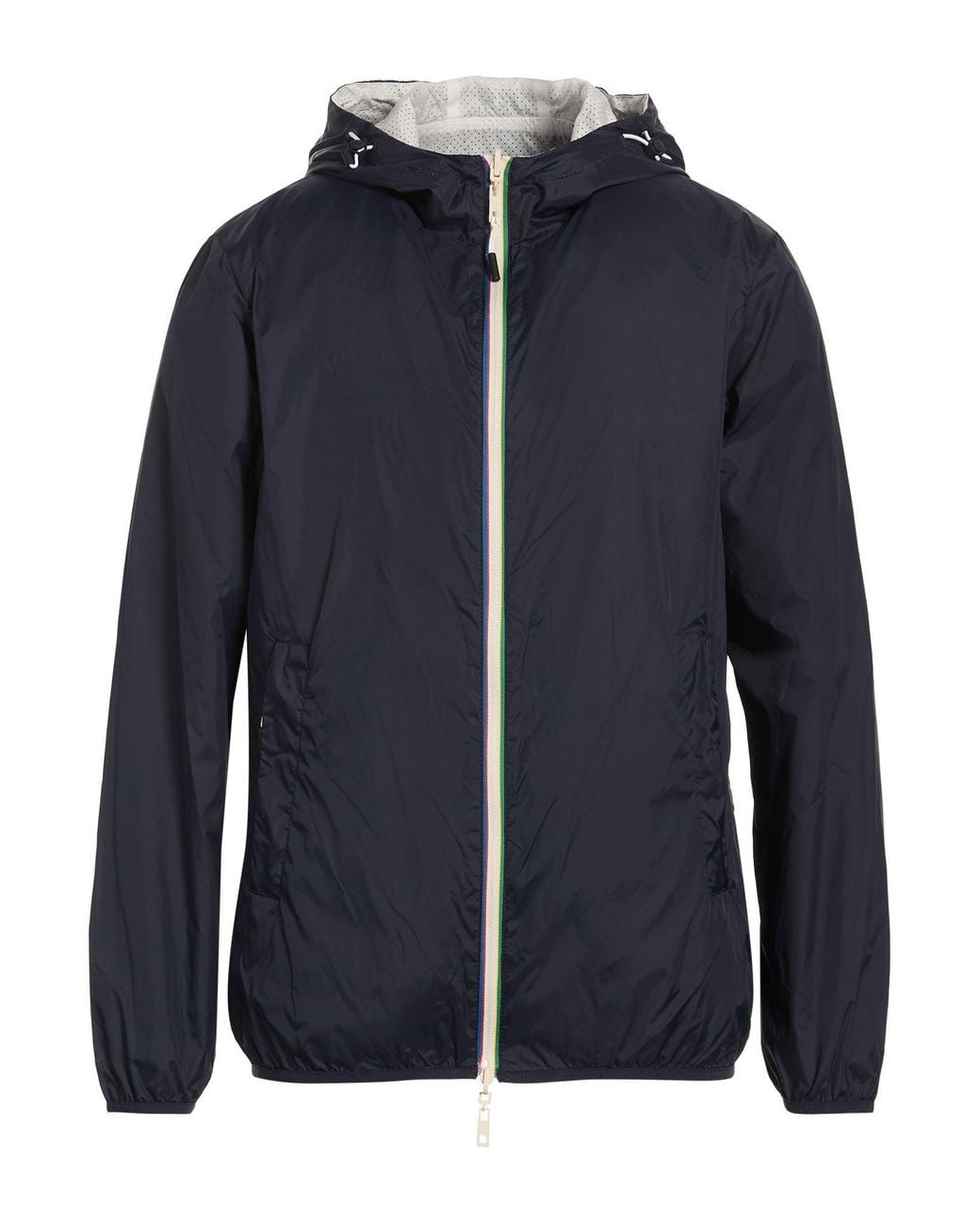 BRERAS Milano Blue Jacket Polyamide for men