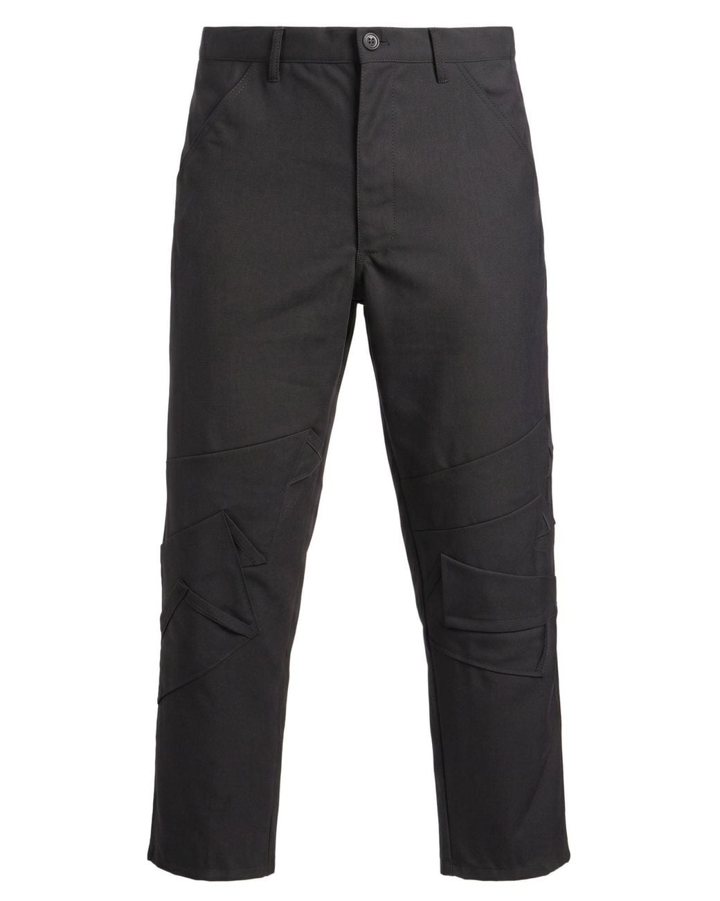 Comme des Garçons Gray Pants Wool for men