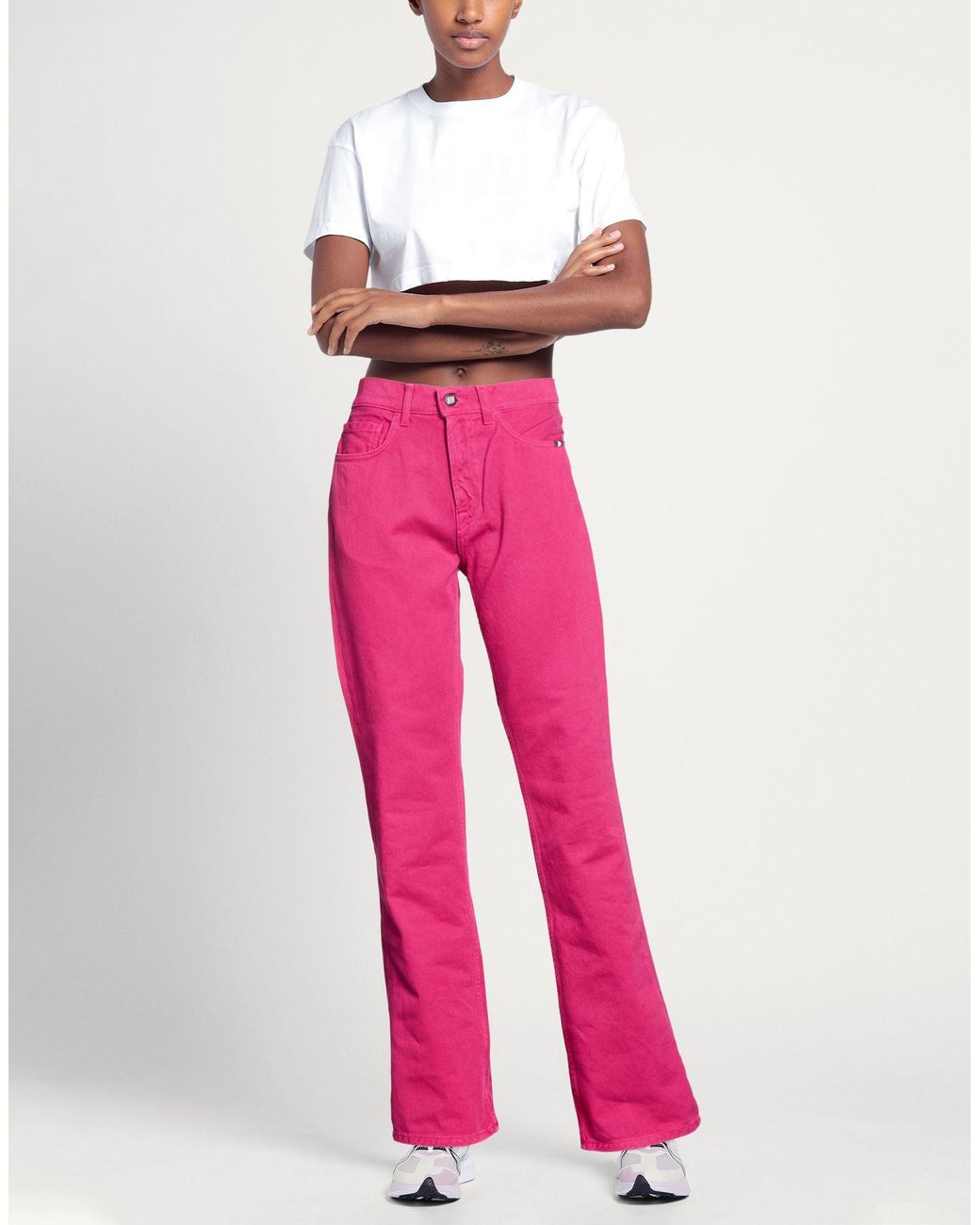Amish Supplies Pink Jeans Cotton