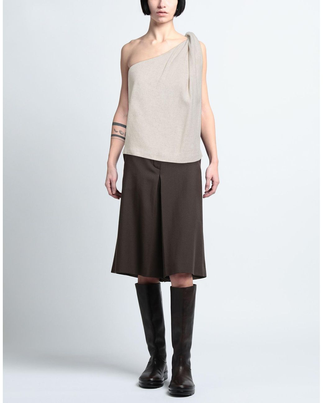 AME ANTWERP White Top Rayon, Linen