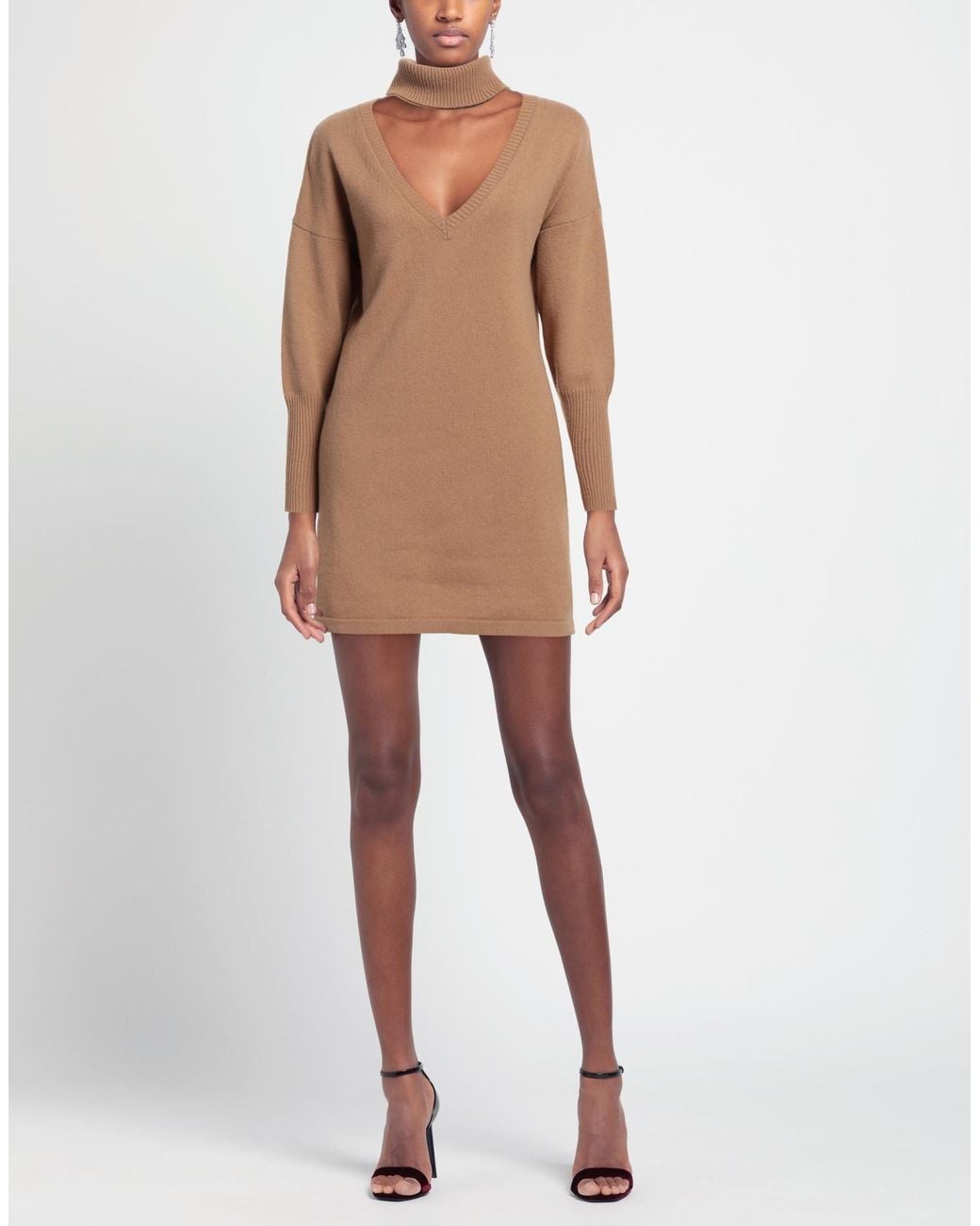 FEDERICA TOSI Brown Mini Dress