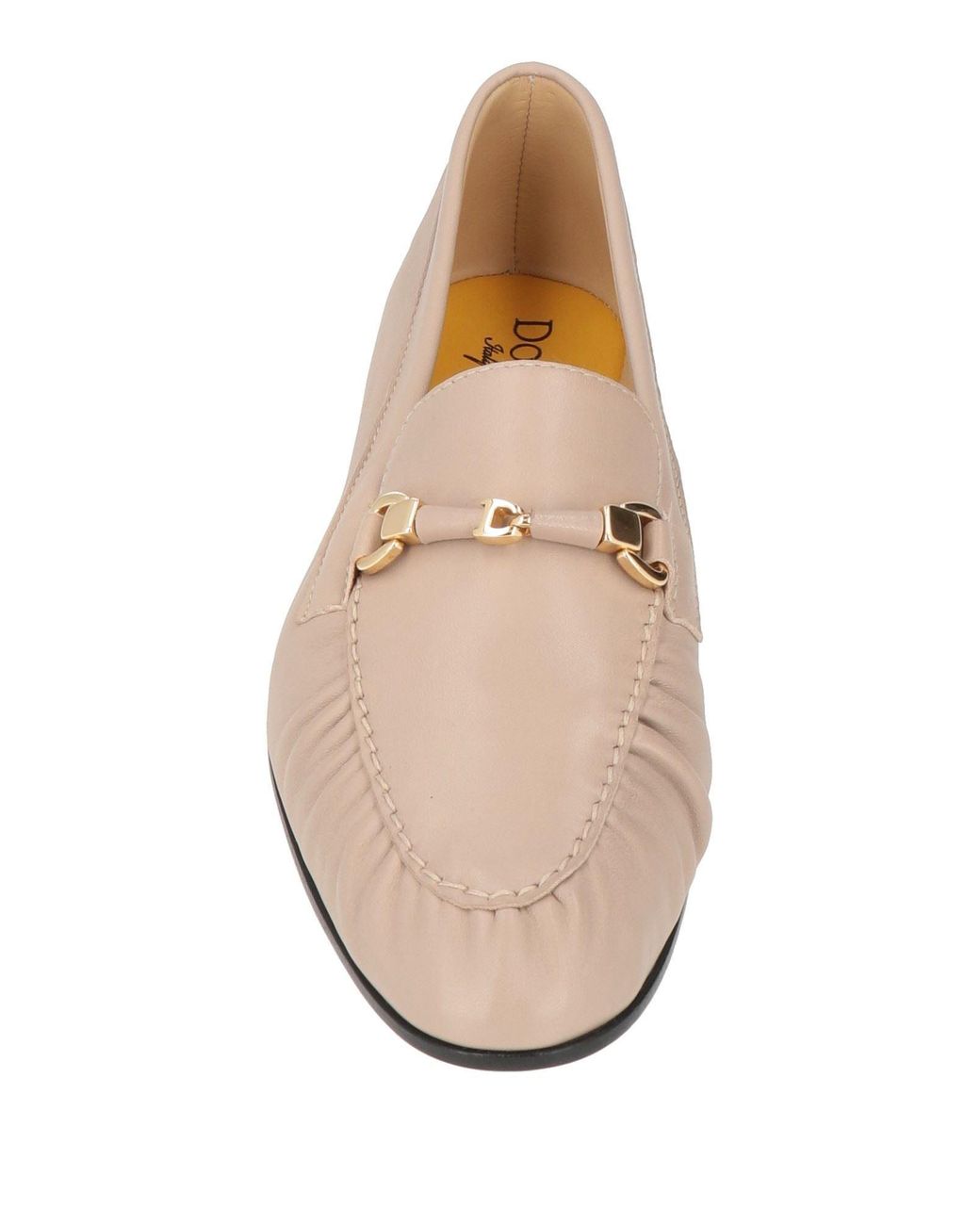 Doucal's Natural Loafers Leather