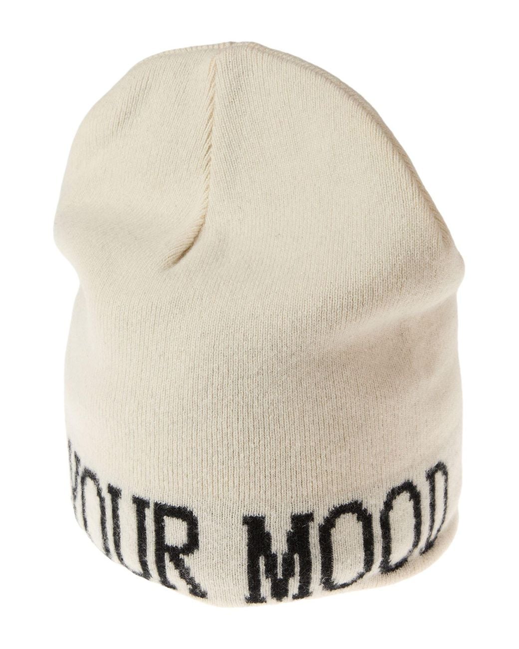 Alberta Ferretti Natural Hat Virgin Wool, Cashmere