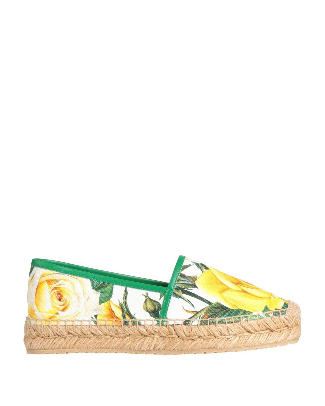 Dolce & Gabbana Yellow Espadrilles