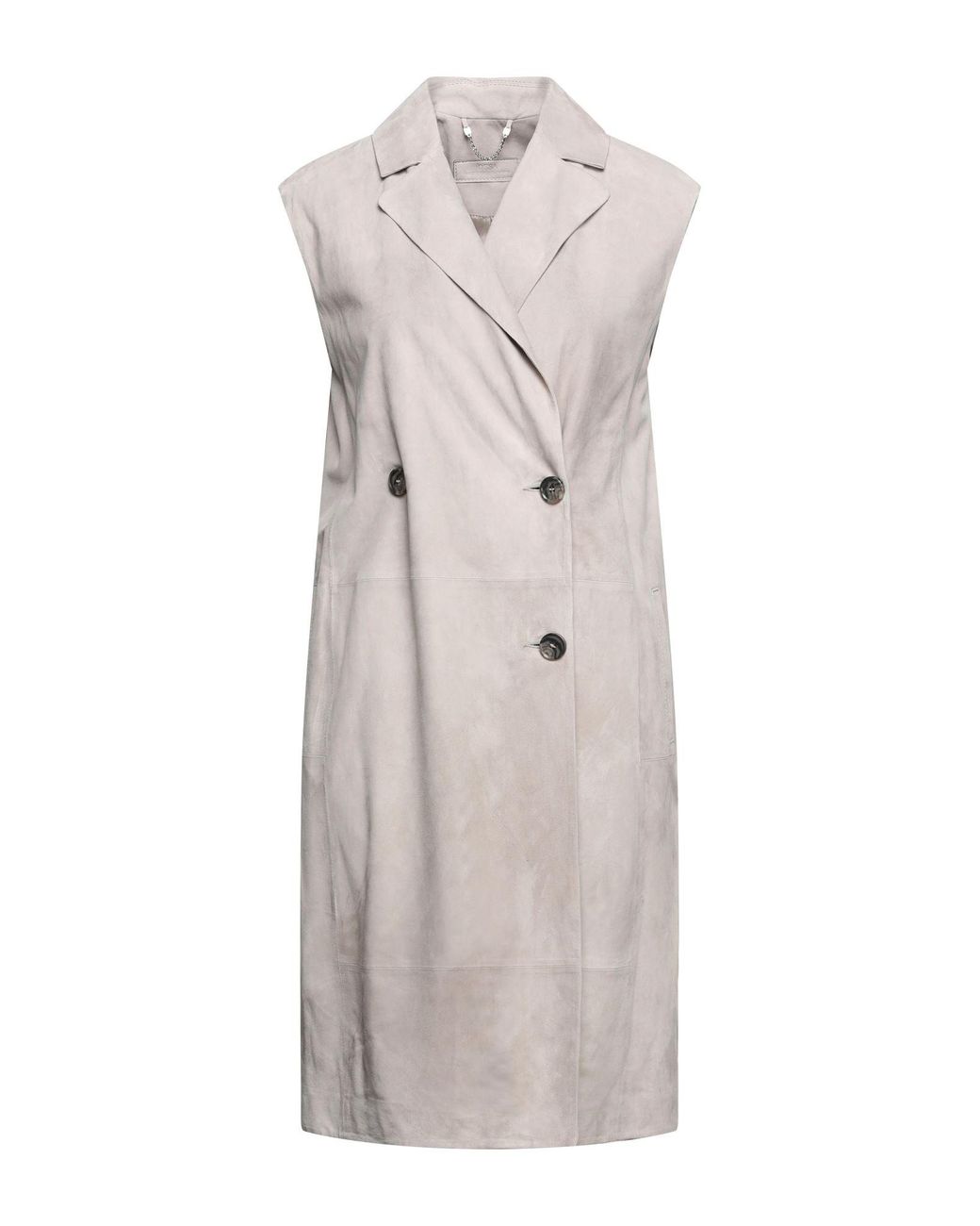 Desa Nineteenseventytwo Gray Overcoat & Trench Coat