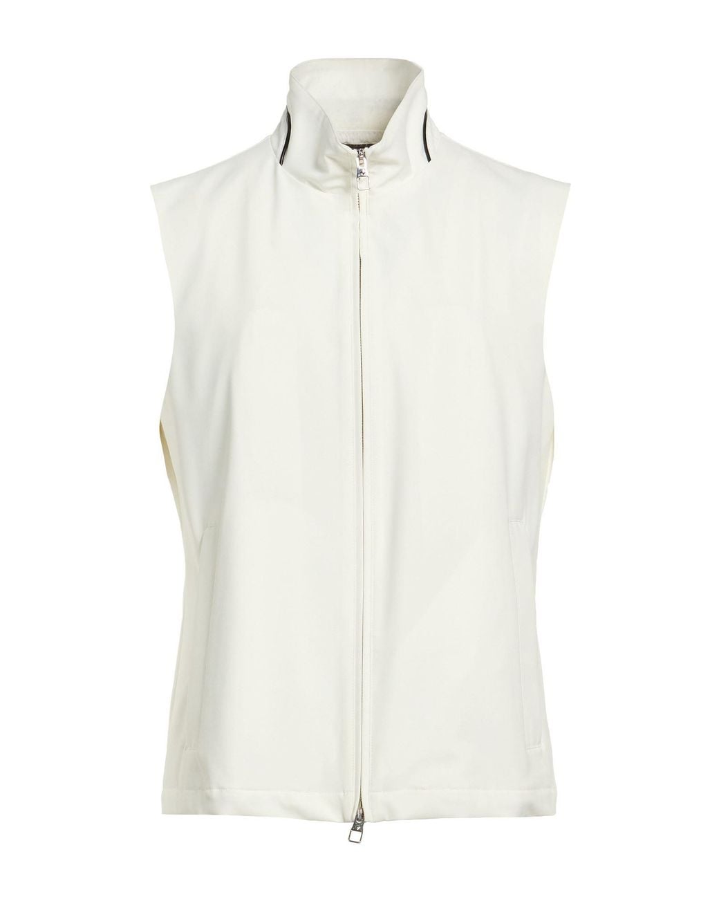Montecore White Vest Polyester, Elastane for men