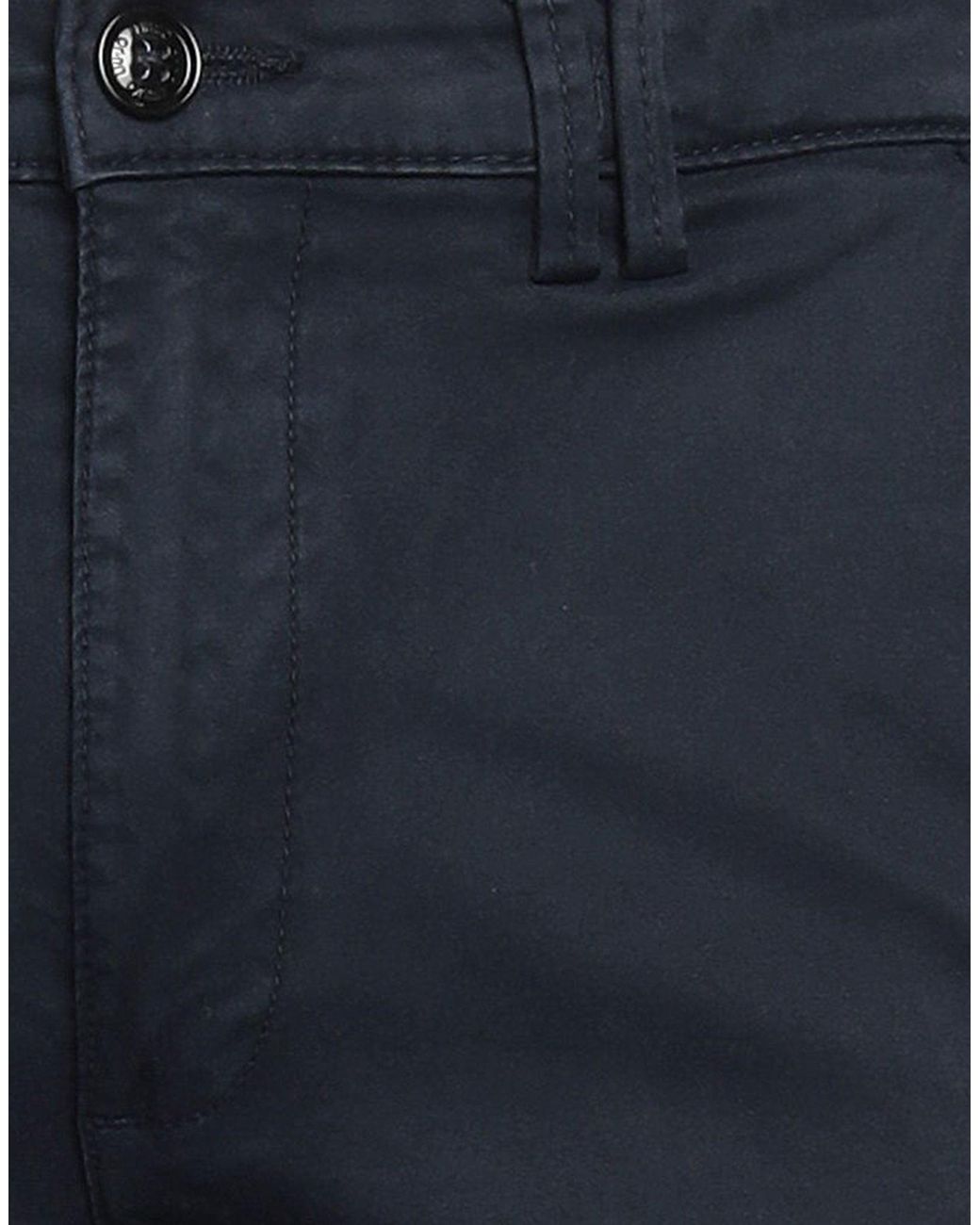 Liu Jo Blue Pants Cotton, Elastane for men