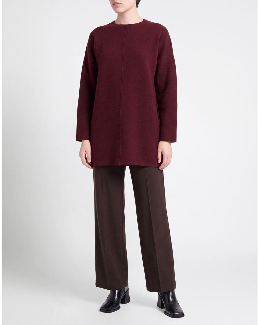 ViCOLO Red Sweater Viscose, Polyamide, Wool, Cashmere