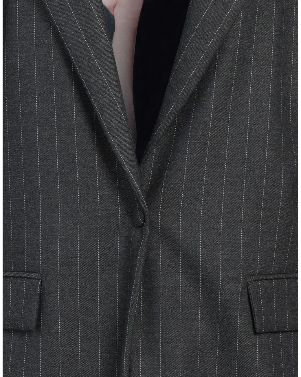 Cristinaeffe Black Blazer Polyester, Viscose, Elastane
