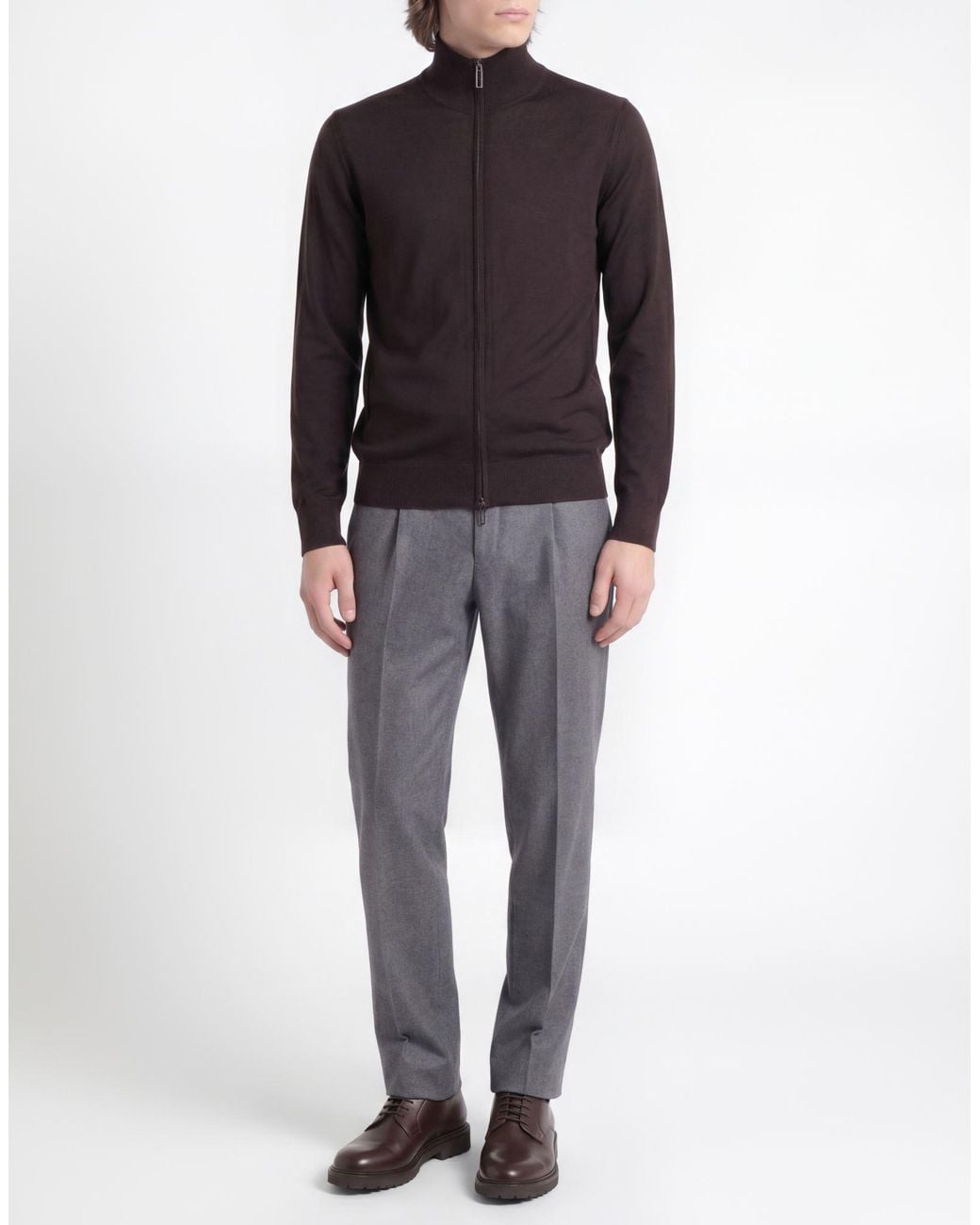 Paolo Pecora Black Cardigan for men