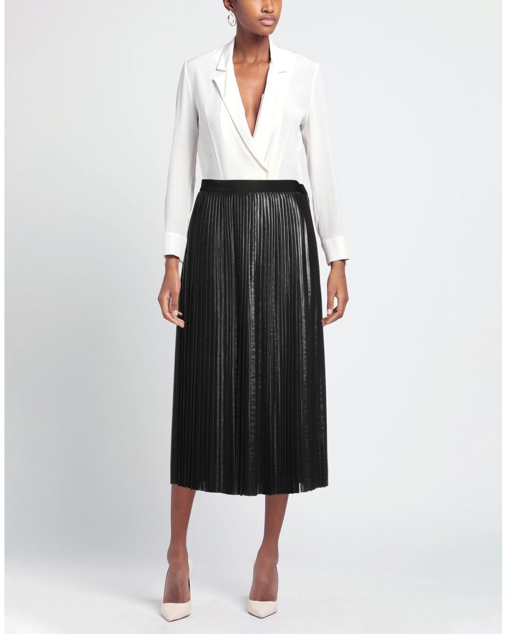 Fabiana Filippi Black Maxi Skirt