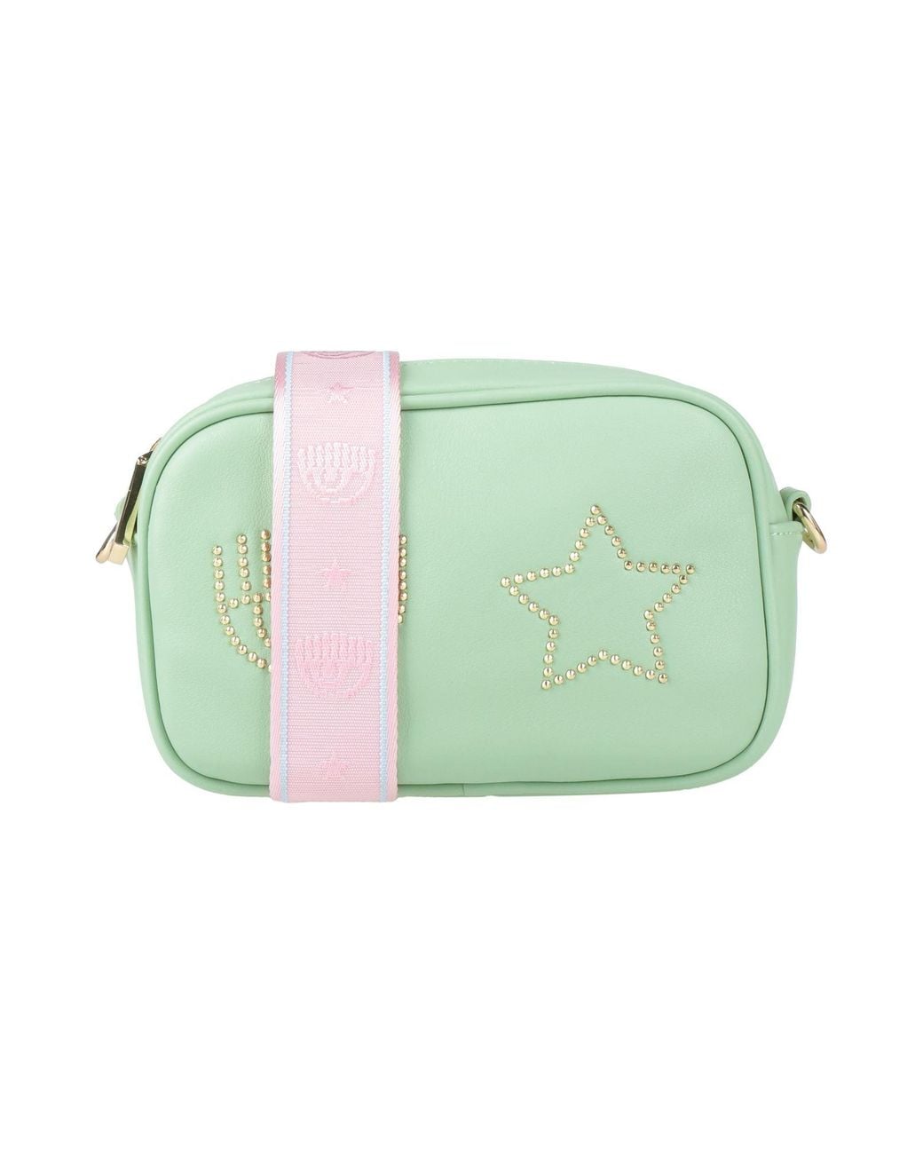 Chiara Ferragni Green Cross-Body Bag