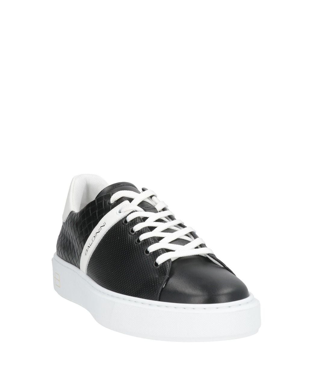 Baldinini Black Sneakers Leather for men