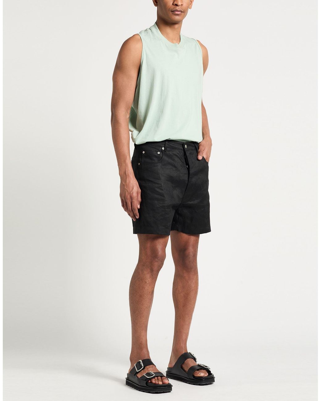 Rick Owens Black Shorts & Bermuda Shorts for men