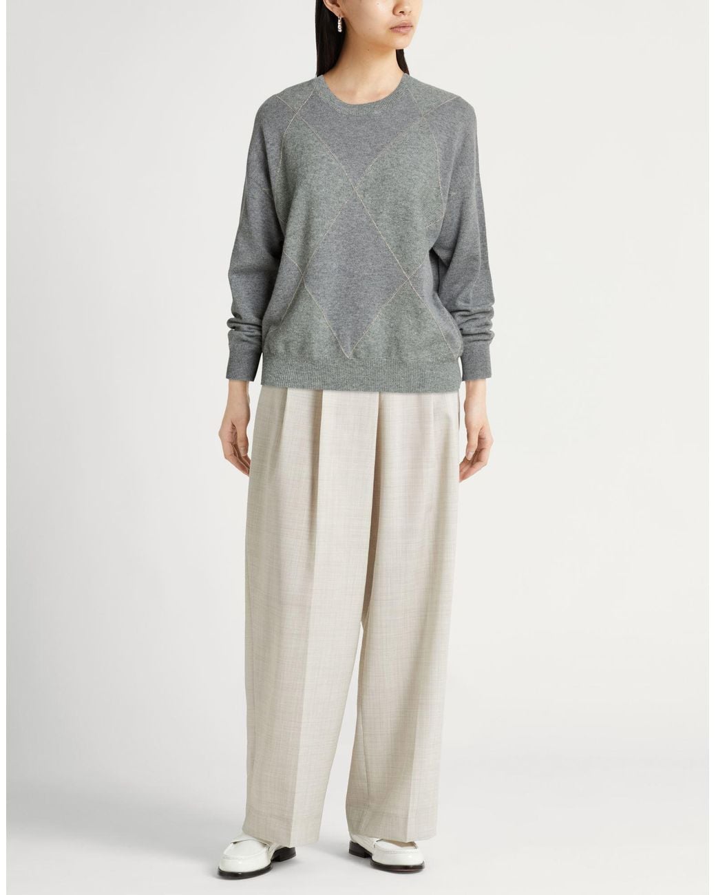 Peserico Gray Sweaters