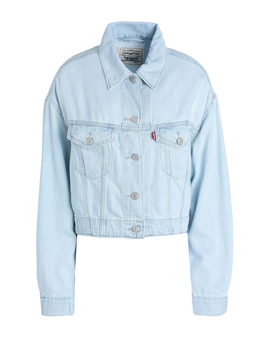 Levi's Blue Denim Outerwear