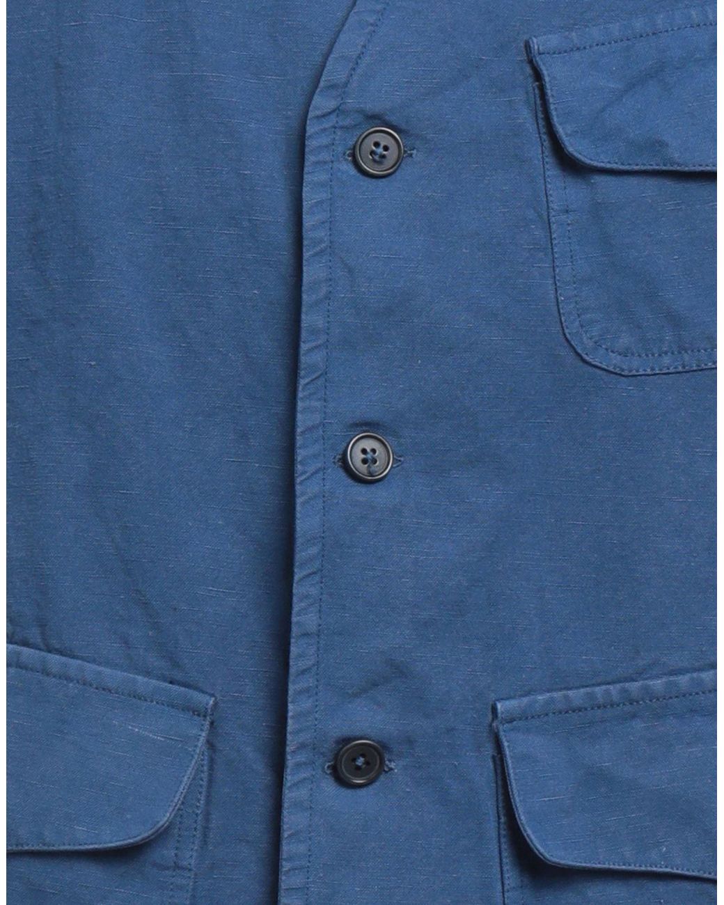 B.D. Baggies Blue Waistcoat for men