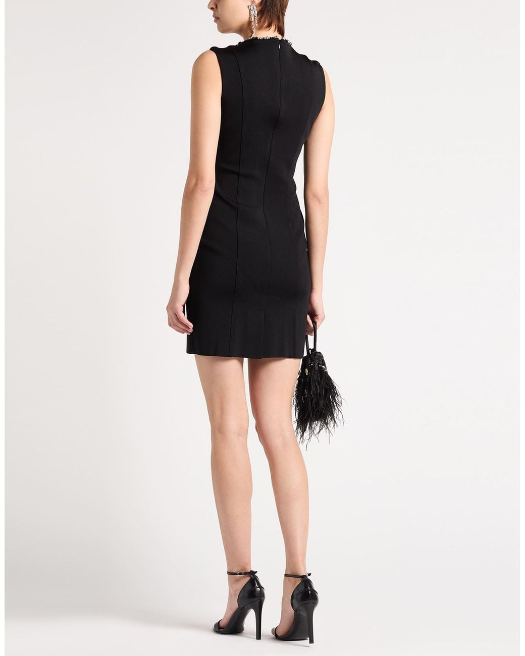 Givenchy Black Mini Dress Viscose, Polyamide, Elastane