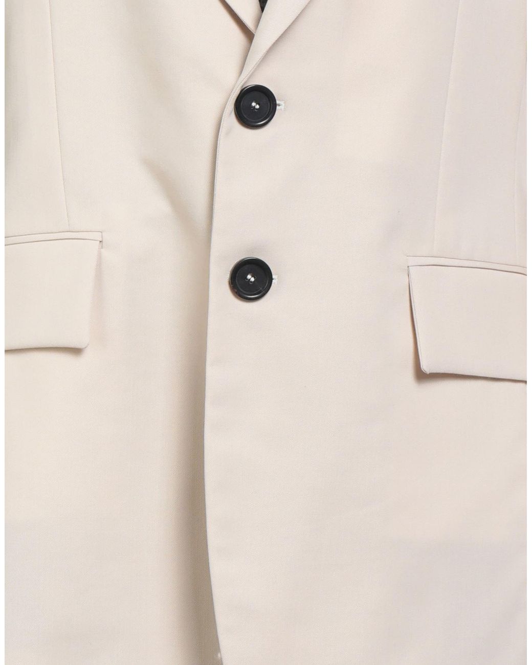 Kwaidan Editions Natural Blazer Polyester, Virgin Wool