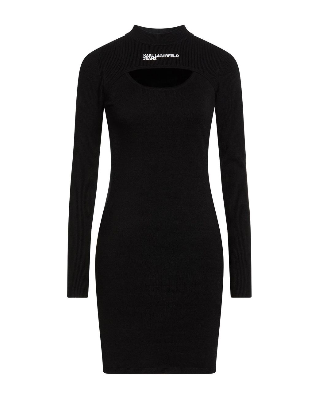 Karl Lagerfeld Black Mini Dress