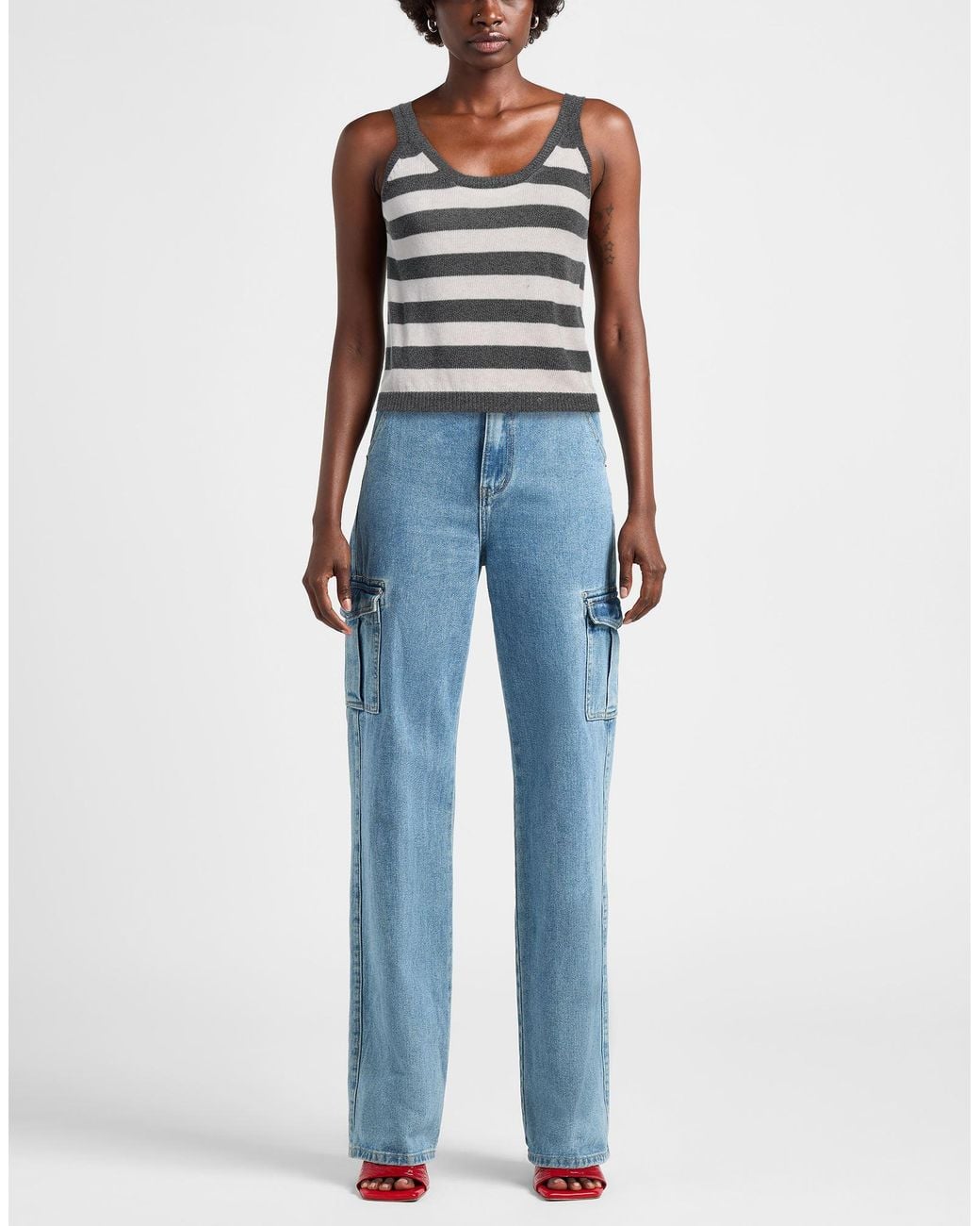Grifoni Gray Lead Top Cotton