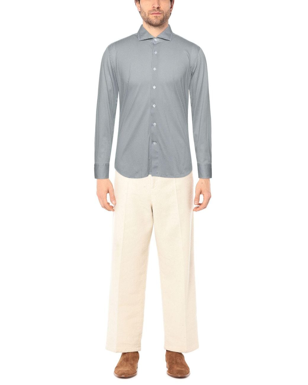 Sonrisa Gray Shirt for men