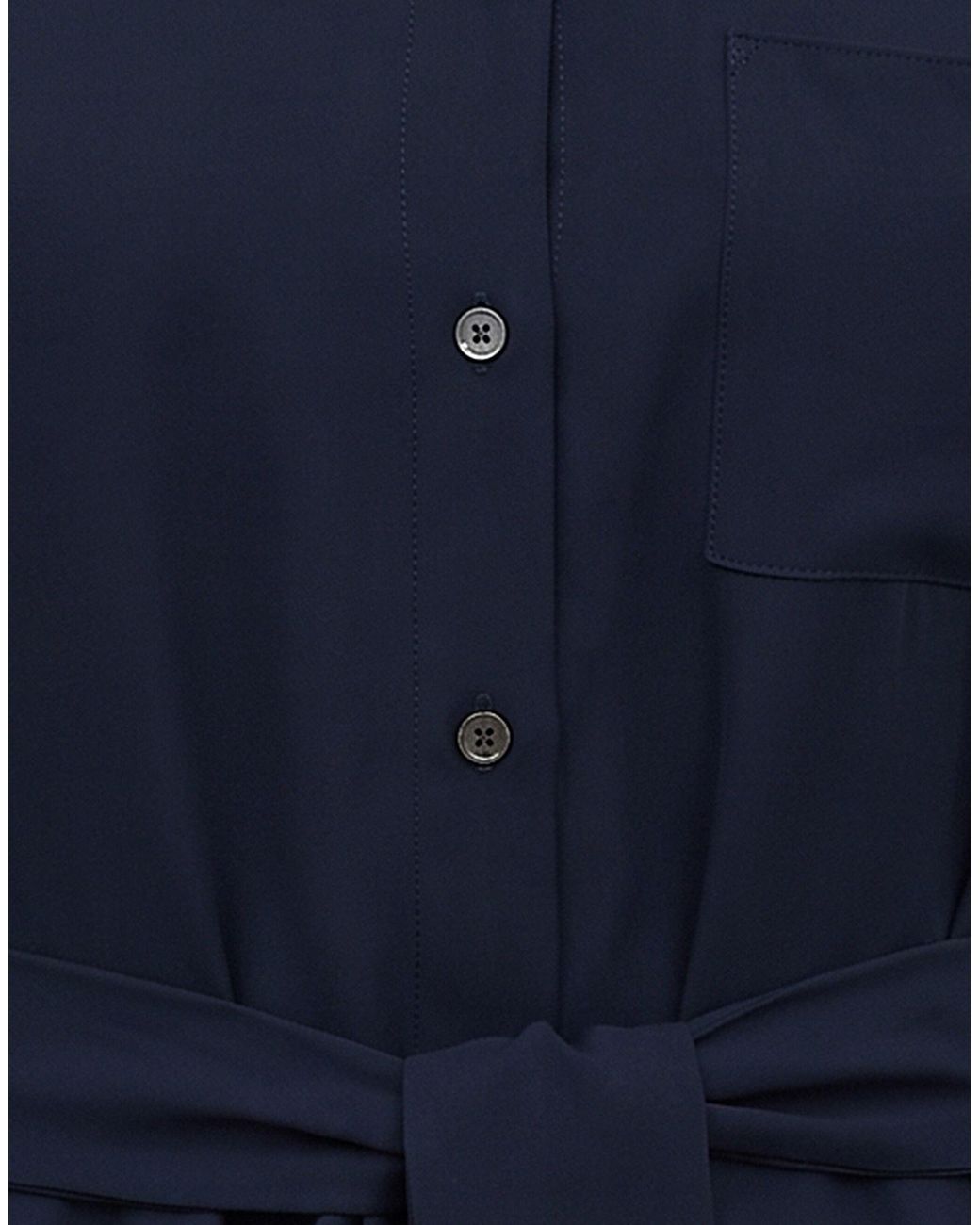 Loewe Blue Shirt Silk, Polyester
