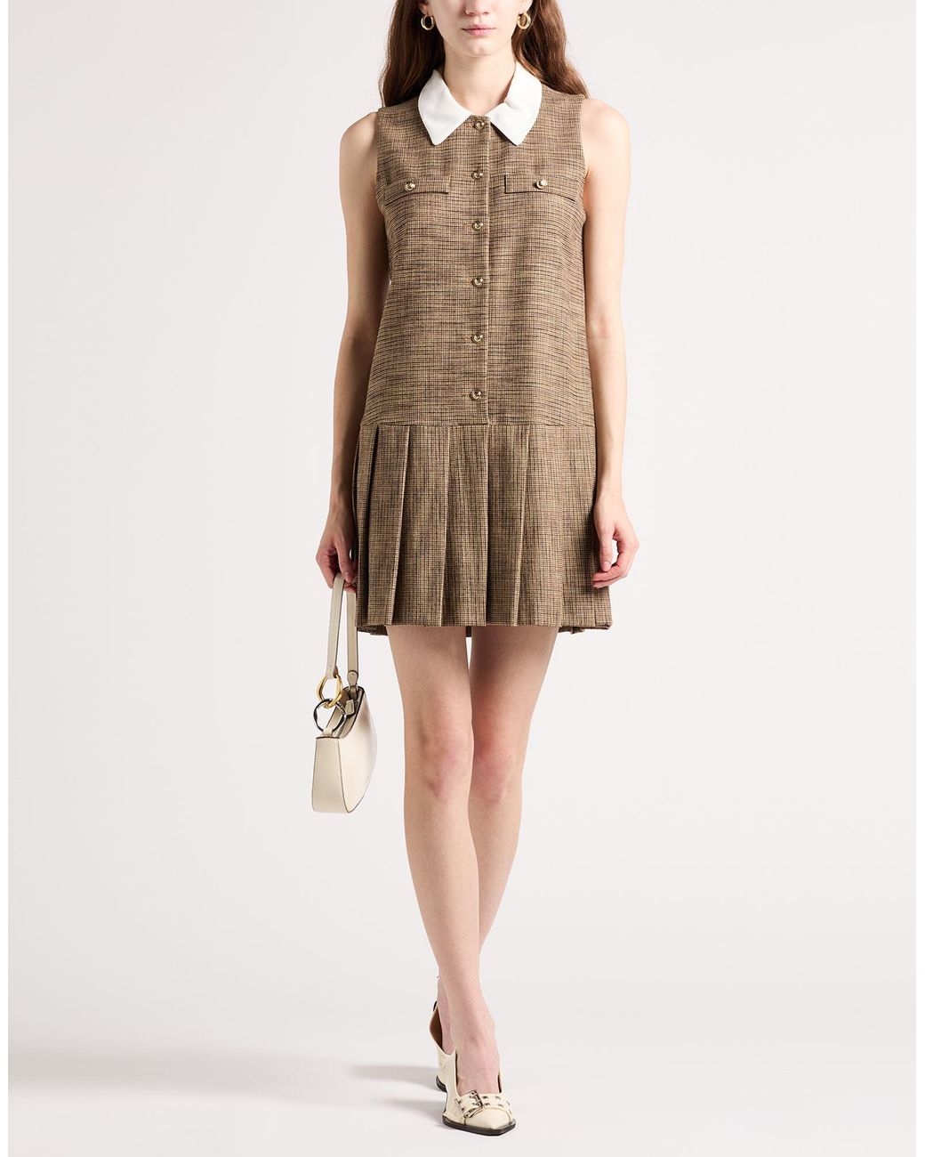 Sandro Brown Mini Dress