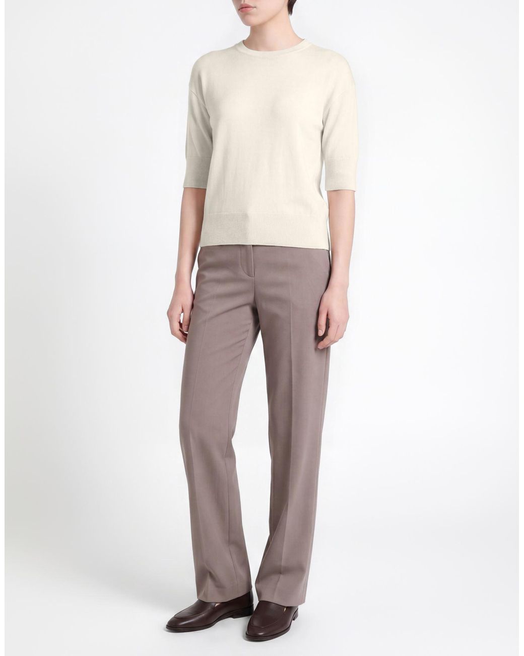 Pullover Alpha Studio de color White
