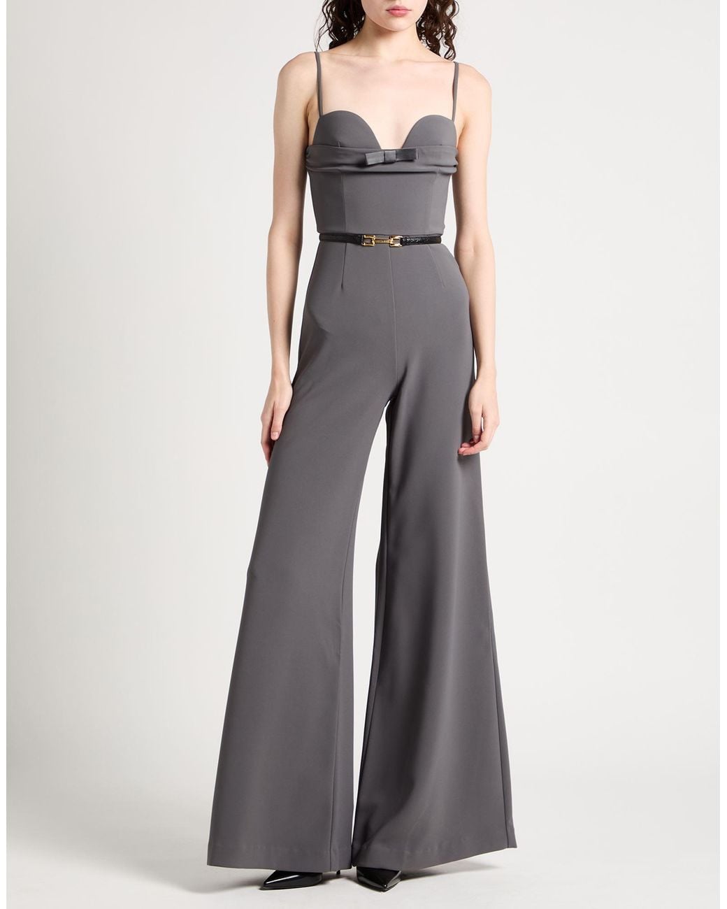 Elisabetta Franchi White Jumpsuits