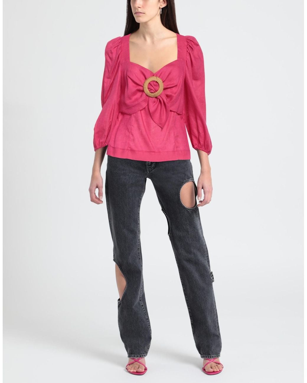 Clips Pink Top