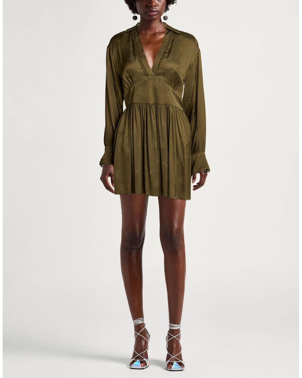 Twinset Green Mini Dress