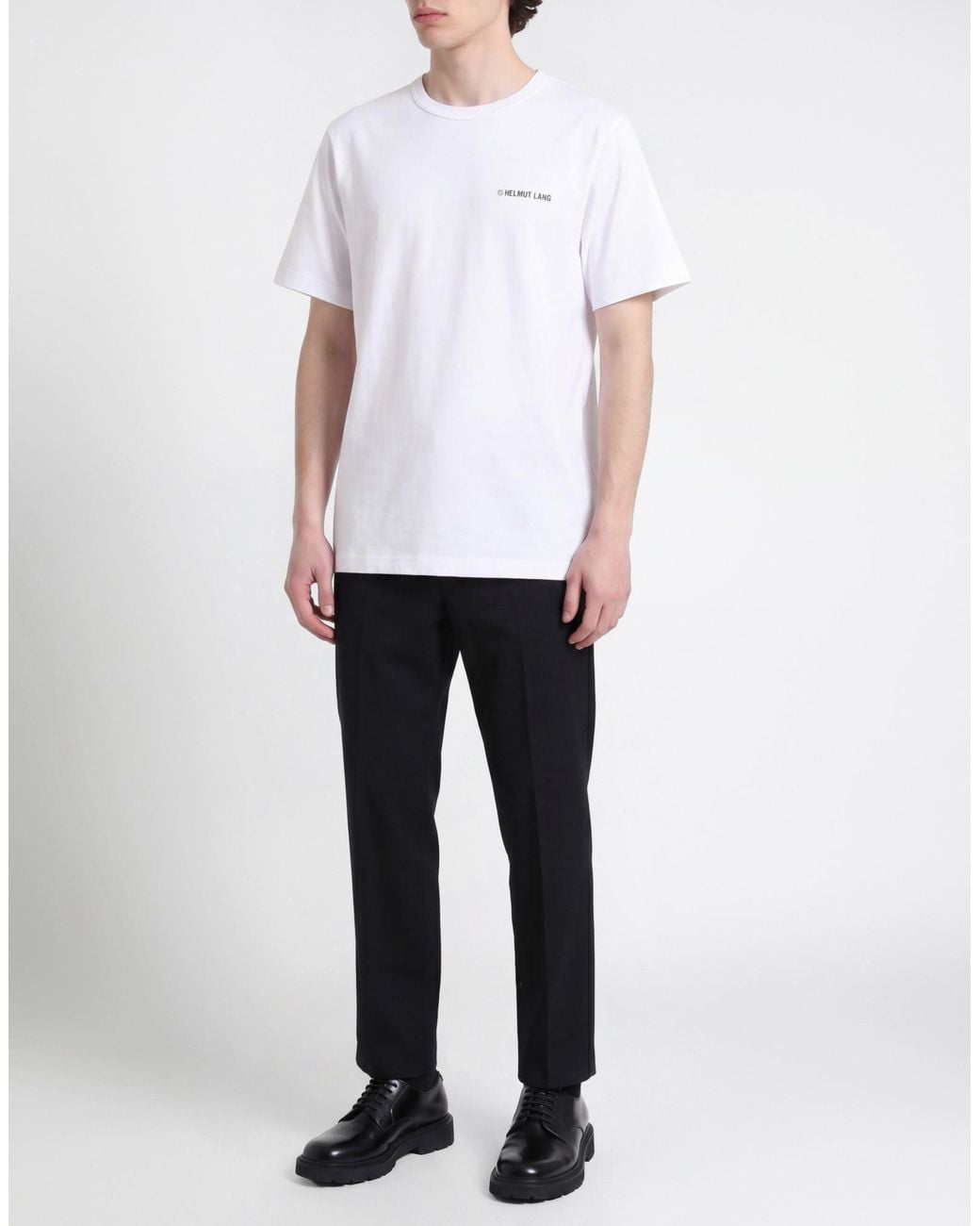 Helmut Lang White T-Shirt Cotton for men