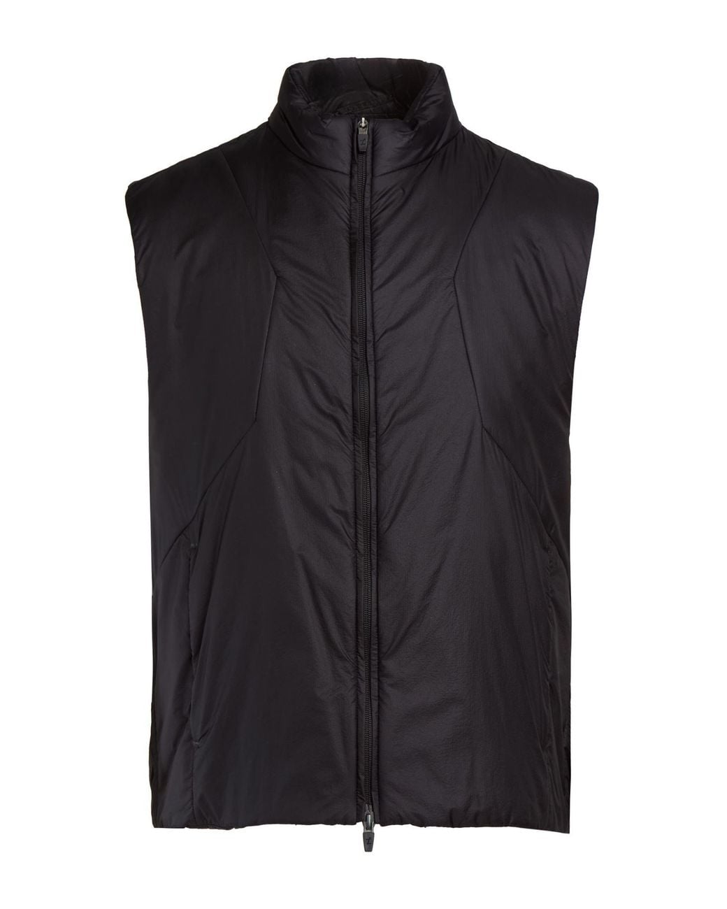 Herno Black Gilet for men