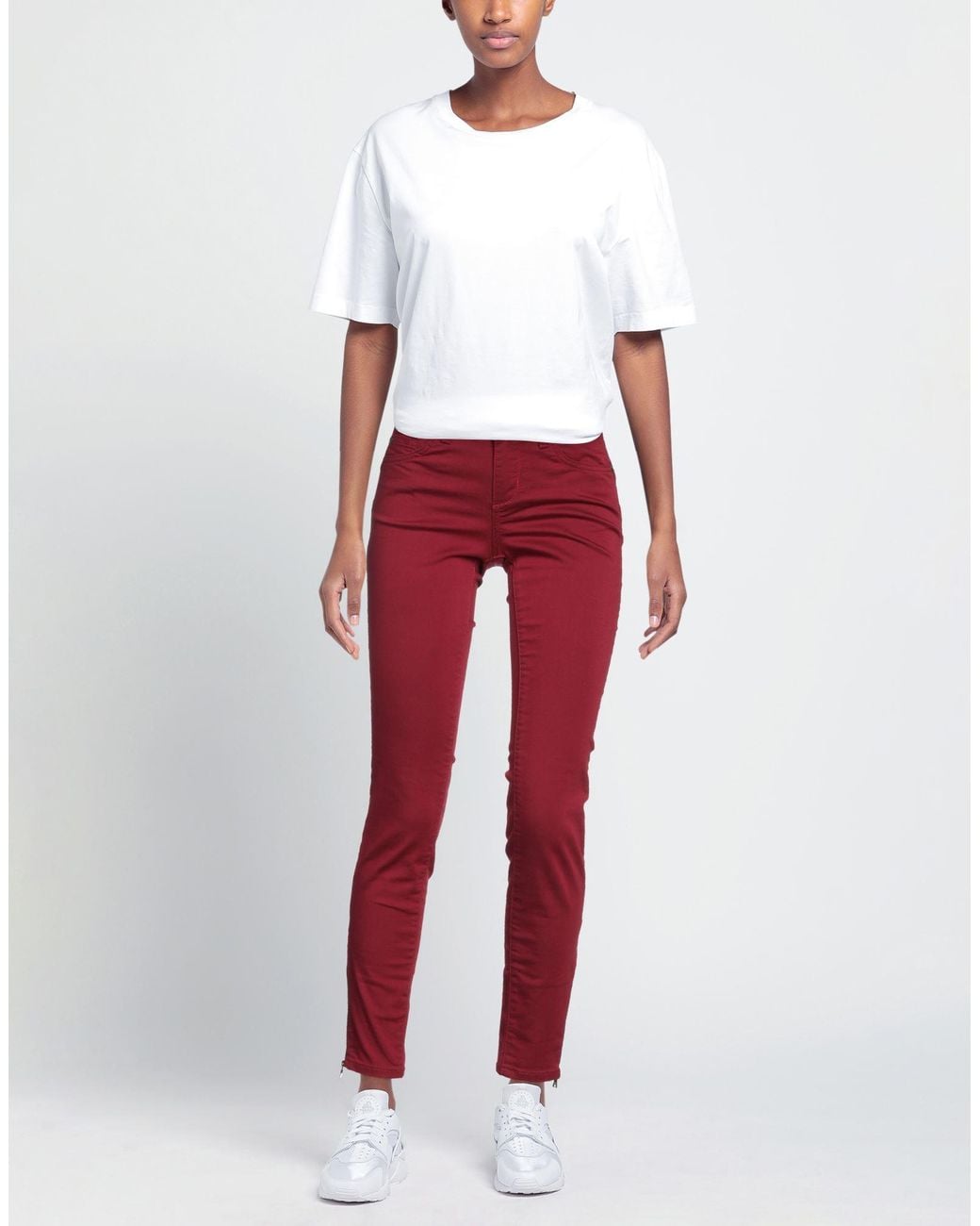 Liu Jo Red Trouser