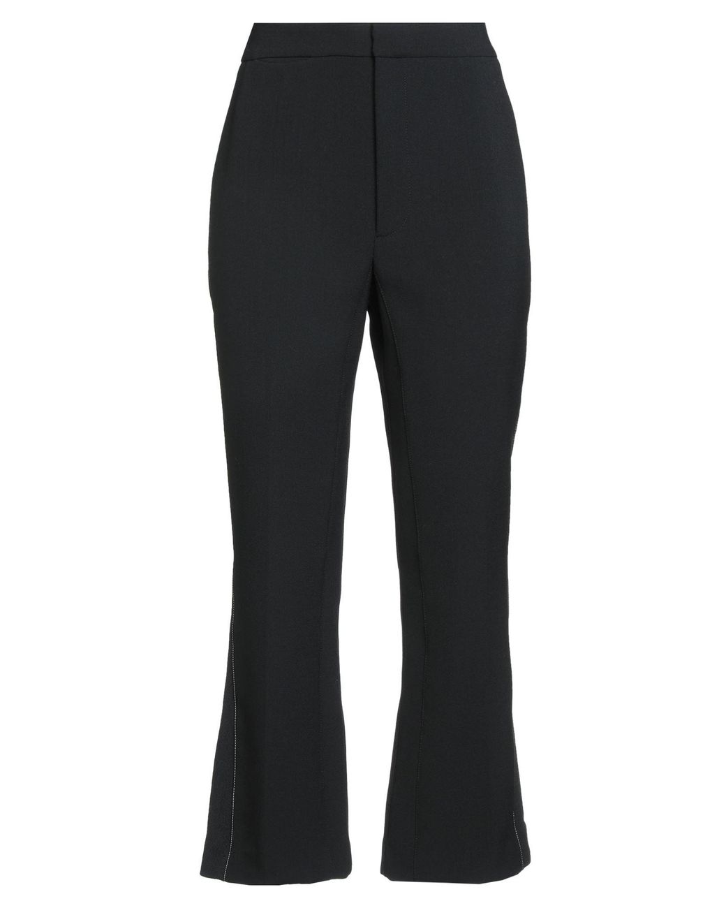 Victoria Beckham Blue Pants Polyester, Virgin Wool, Polyamide, Elastane