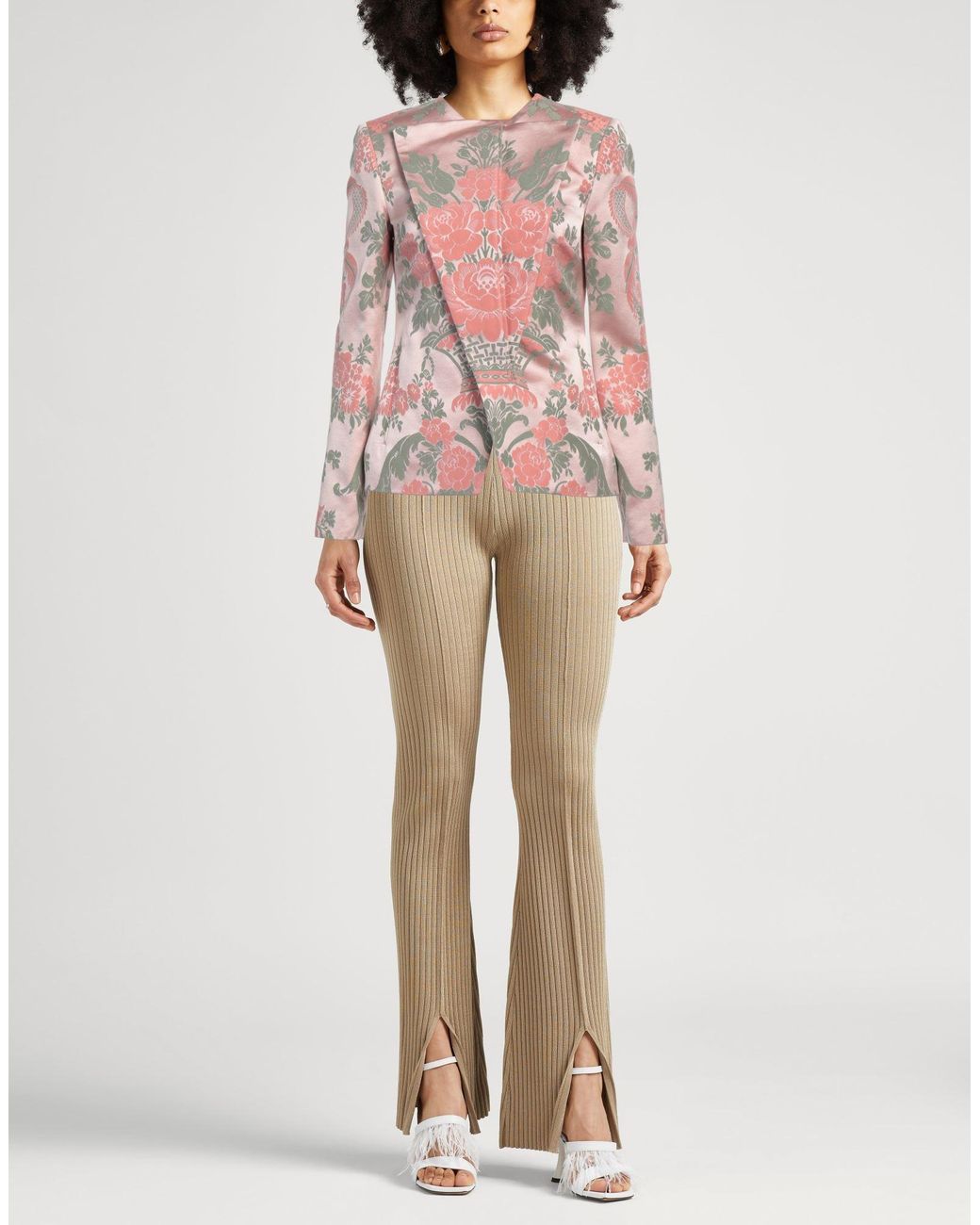 Christopher Kane Pink Jacket Cotton, Silk