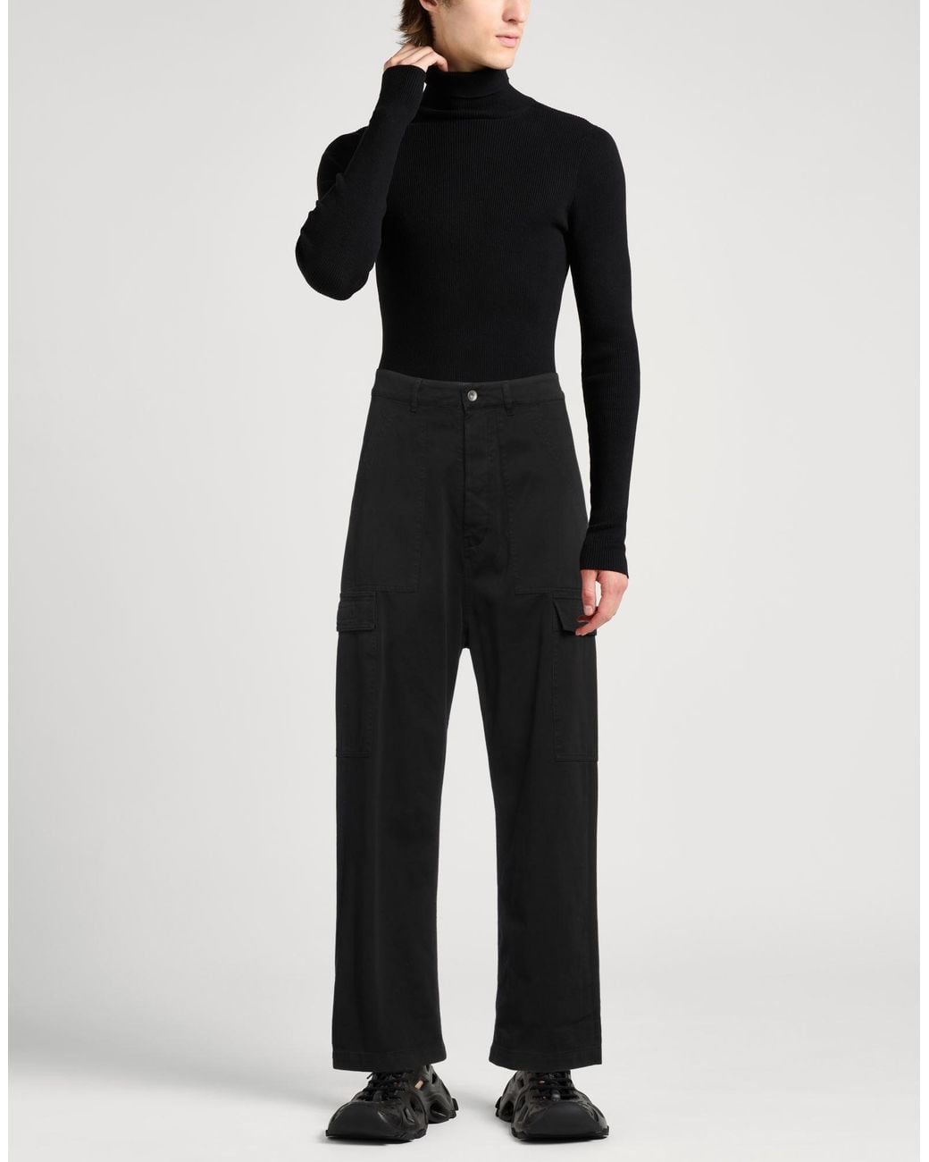 Rick Owens Black Trouser for men
