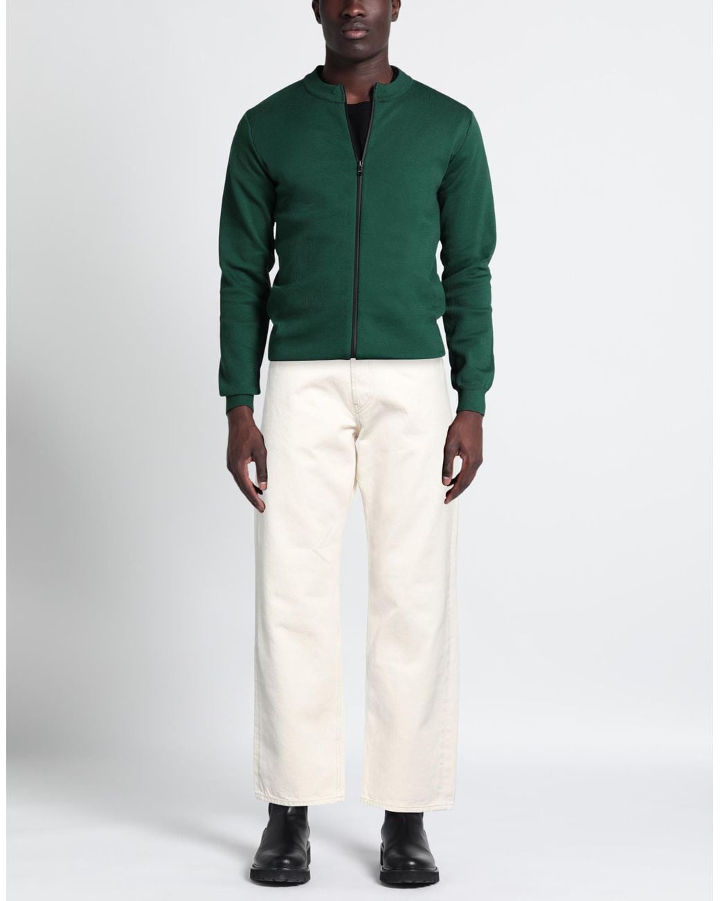 DIESEL White Denim Trousers for men