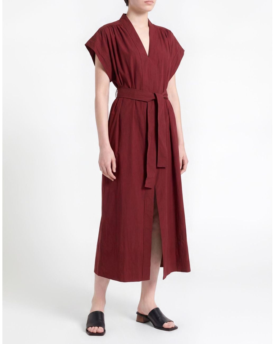 Ottod'Ame Red Midi Dresses