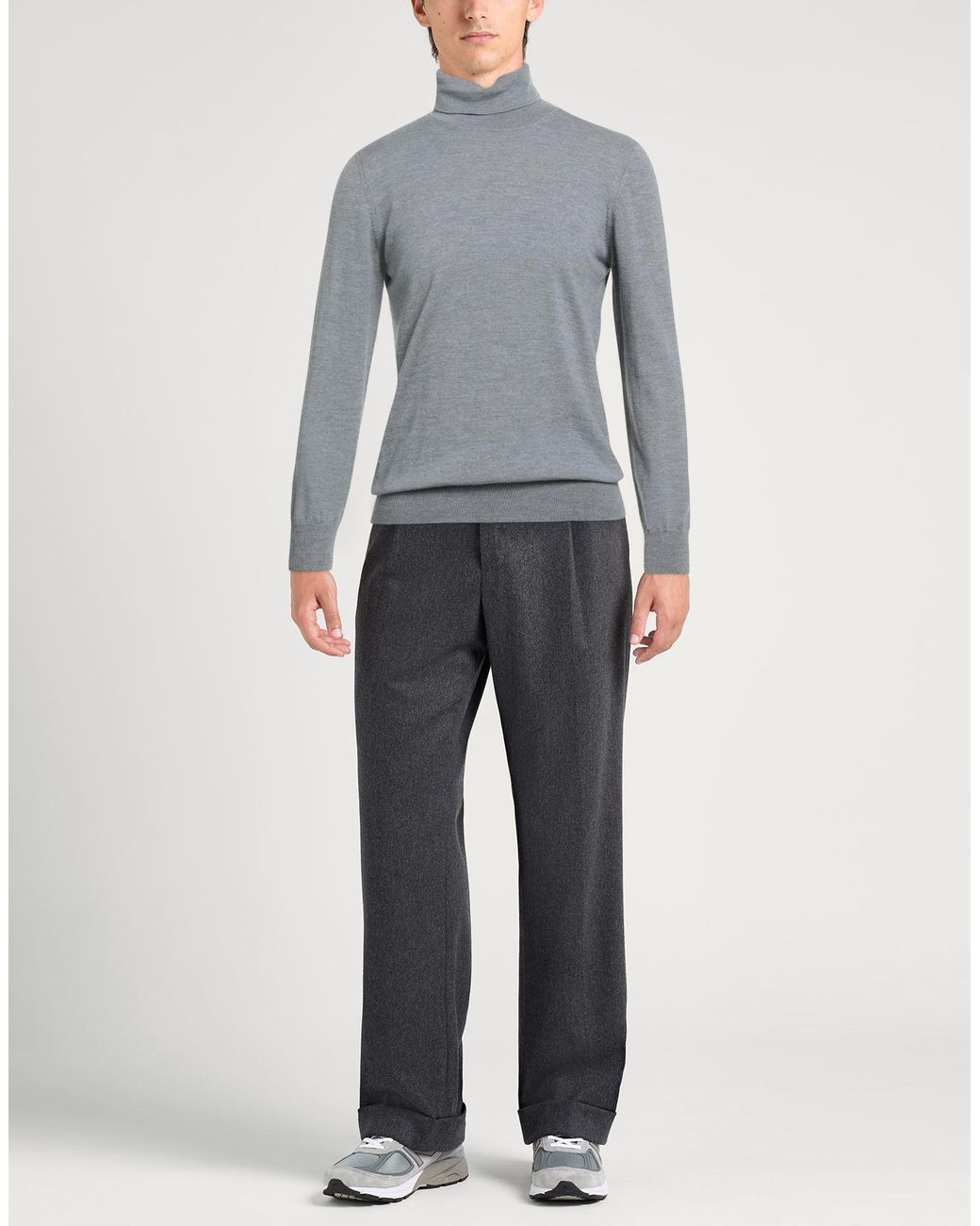 Gran Sasso Blue Turtleneck for men