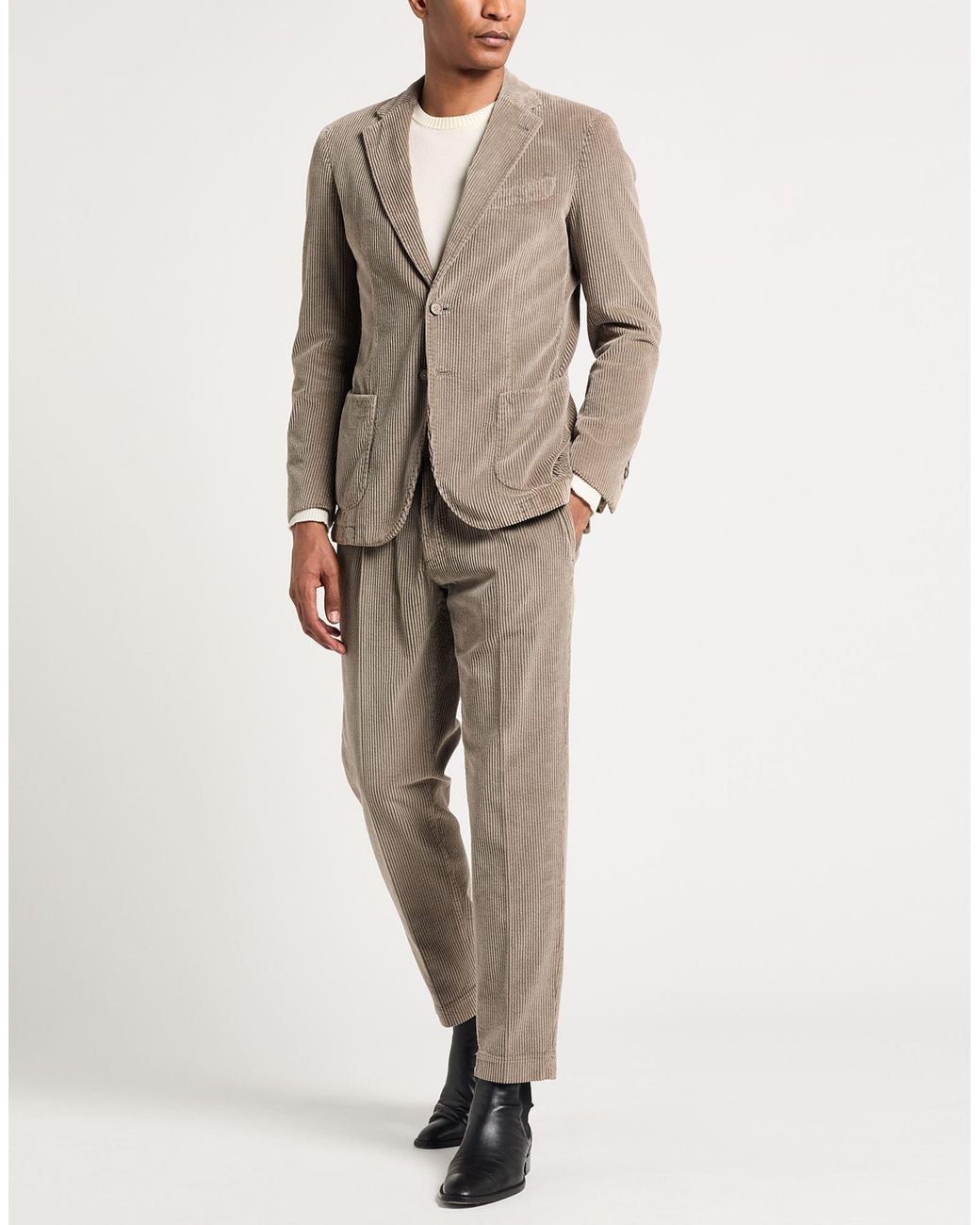 Santaniello Gray Suit for men