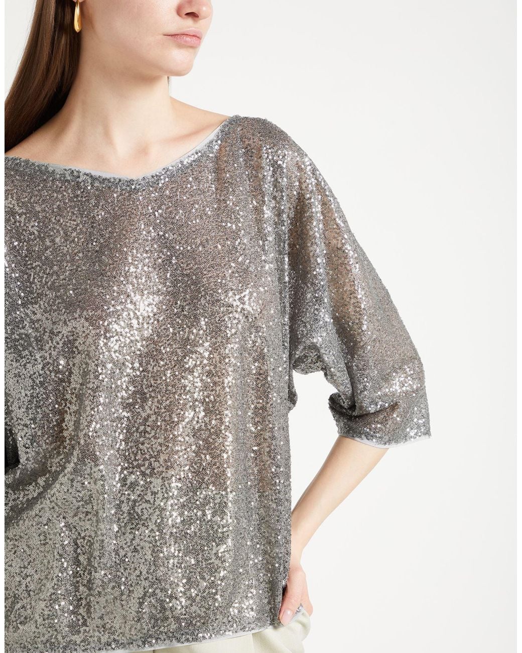 Antonelli Gray Top Polyester