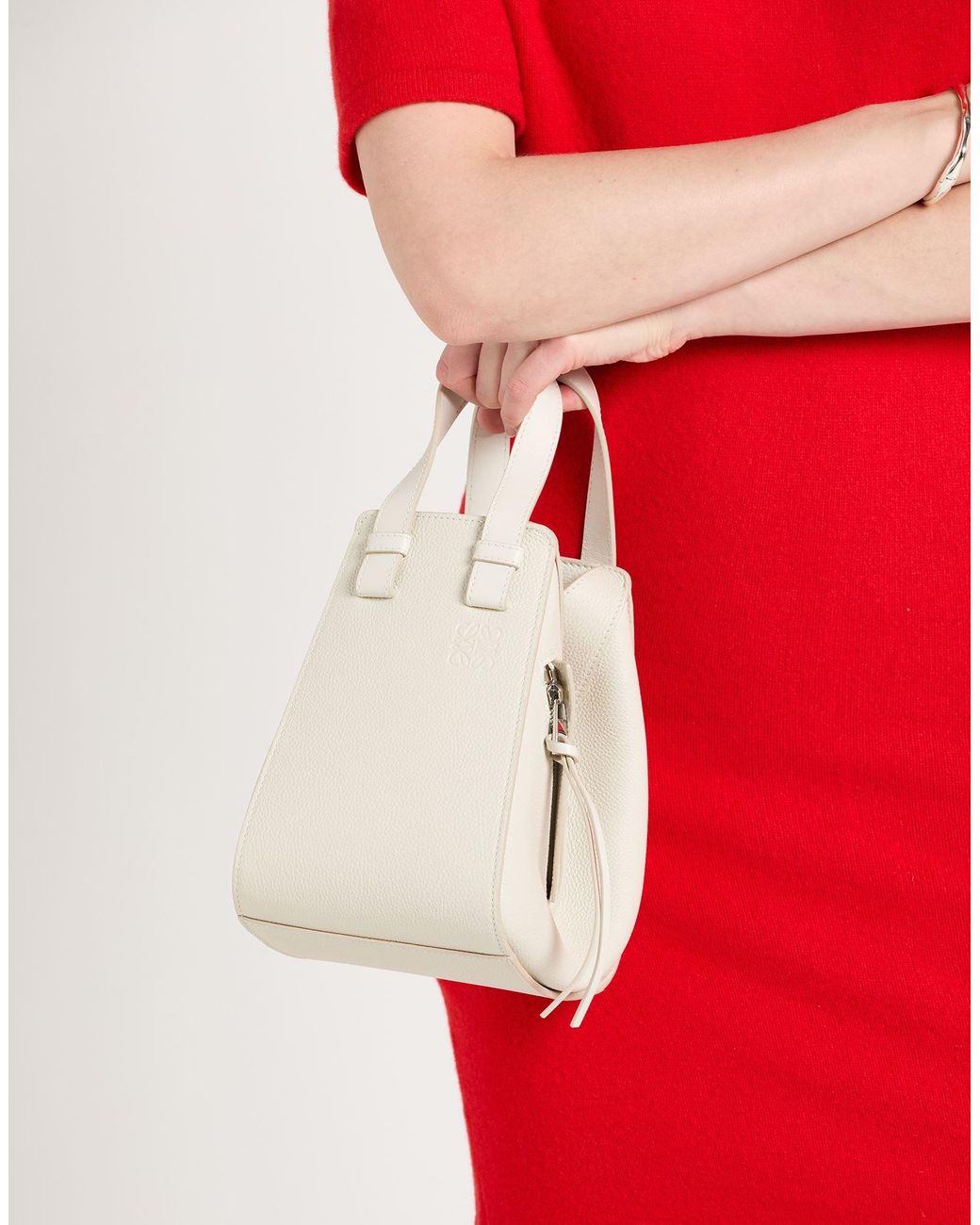 Loewe White Handbag Leather