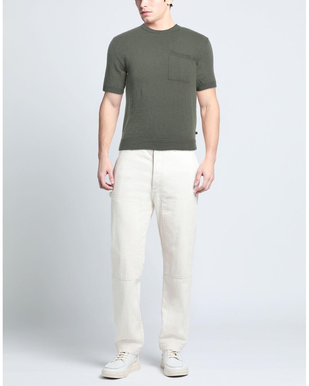Pullover Irish Crone de hombre de color Gray